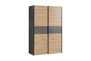 Shipts Garderob 62x120 cm - Ljus Natur/Grå - Förvaring - Klädförvaring - Garderob & garderobssystem