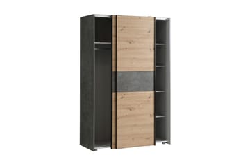 Shipts Garderob 62x120 cm - Ljus Natur/Grå - Förvaring - Klädförvaring - Garderob & garderobssystem