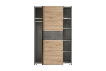 Shipts Garderob 62x120 cm - Ljus Natur/Grå - Förvaring - Klädförvaring - Garderob & garderobssystem