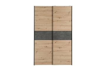 Shipts Garderob 62x120 cm - Ljus Natur/Grå - Förvaring - Klädförvaring - Garderob & garderobssystem
