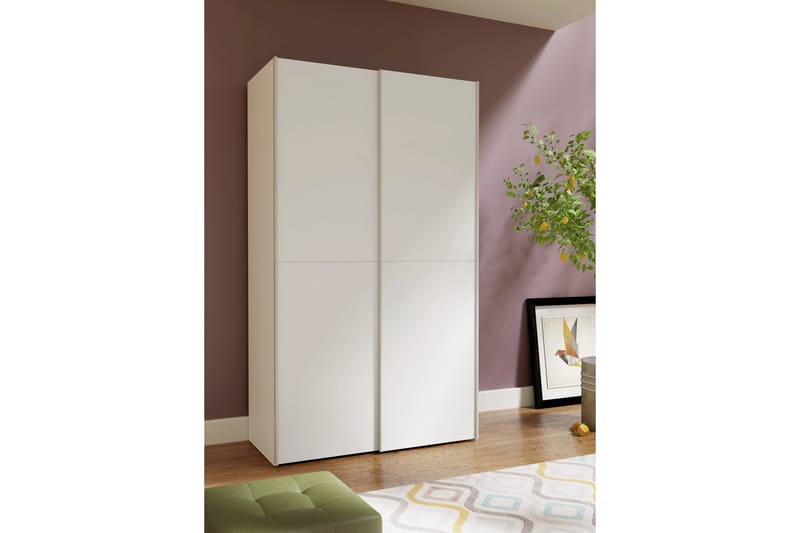 Shipts Garderob 62x120 cm - Vit - Förvaring - Klädförvaring - Garderob & garderobssystem