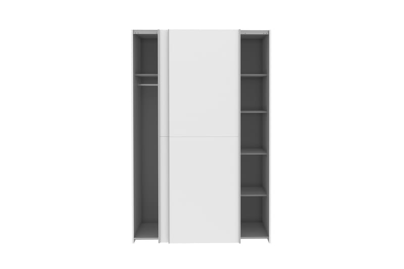Shipts Garderob 62x120 cm - Vit - Förvaring - Klädförvaring - Garderob & garderobssystem