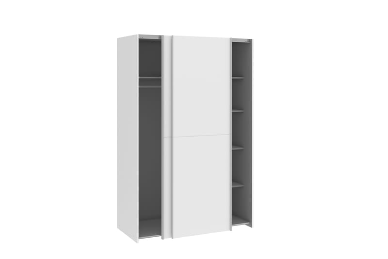 Shipts Garderob 62x120 cm - Vit - Förvaring - Klädförvaring - Garderob & garderobssystem
