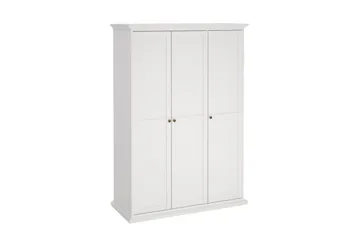Shoiba Garderob 138,8x200,6 cm - Vit - Förvaring - Klädförvaring - Garderob & garderobssystem