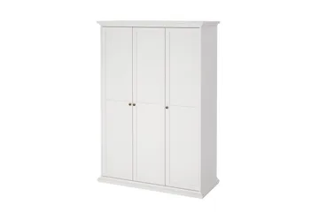 Shoiba Garderob 138,8x200,6 cm - Vit - Förvaring - Klädförvaring - Garderob & garderobssystem