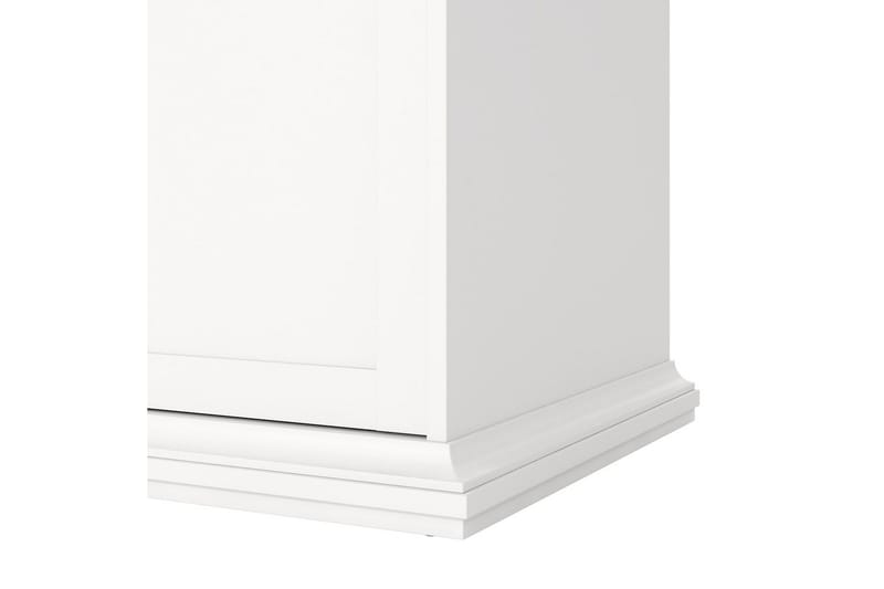 Shoiba Garderob 138,8x200,6 cm - Vit - Förvaring - Klädförvaring - Garderob & garderobssystem