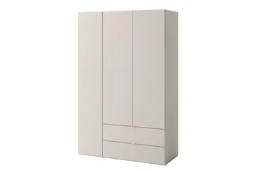 Sigmana Garderob 130x201 cm - Brun - Förvaring - Klädförvaring - Garderob & garderobssystem