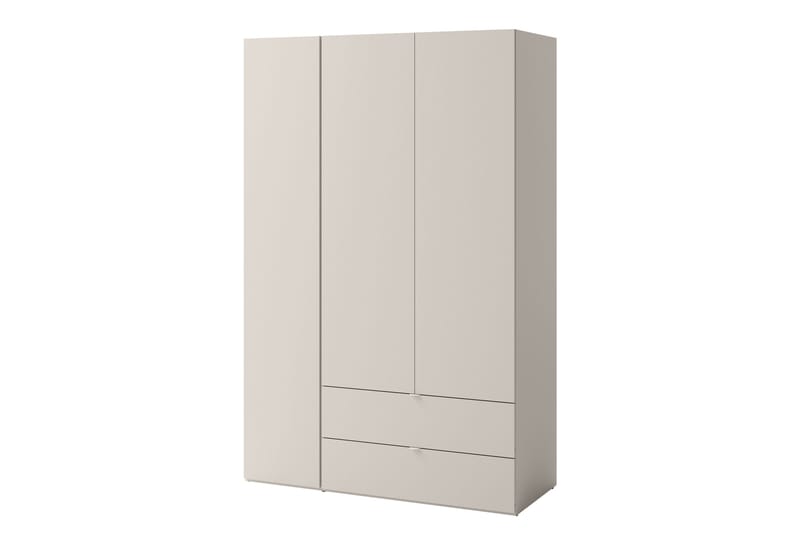 Sigmana Garderob 130x201 cm - Brun - Förvaring - Klädförvaring - Garderob & garderobssystem