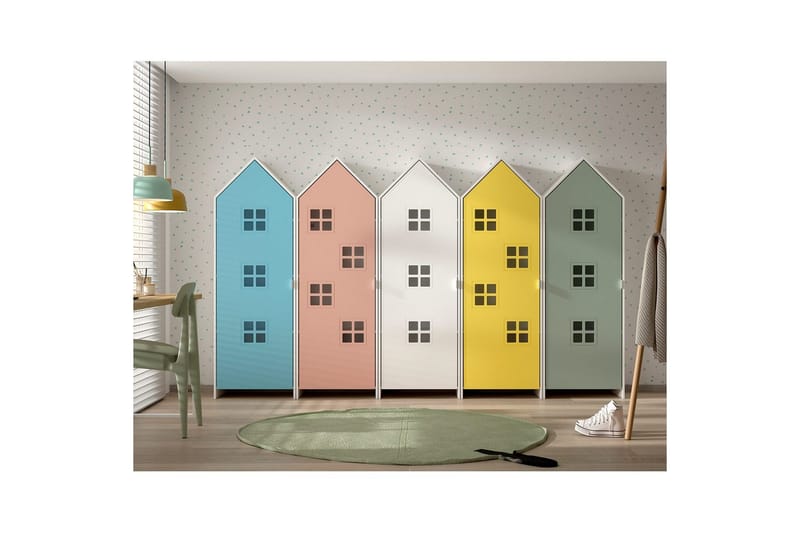 Skåp Casami 5-delar med Dörrar - Förvaring - Klädförvaring - Garderob & garderobssystem - Klädskåp & fristående garderob