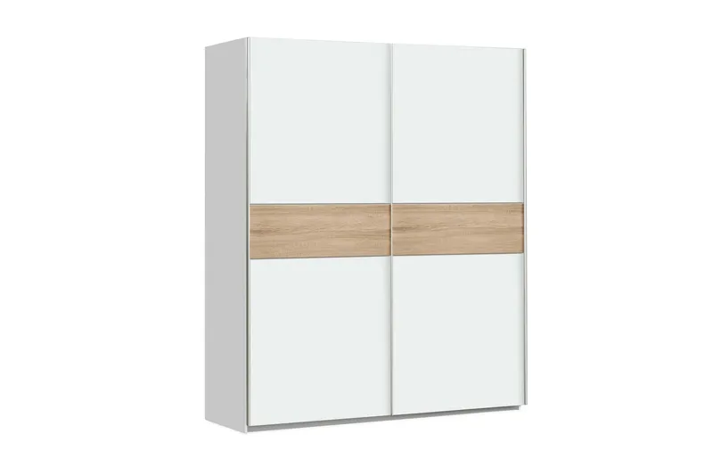 Slosser Garderob 150x191 cm, Vit
