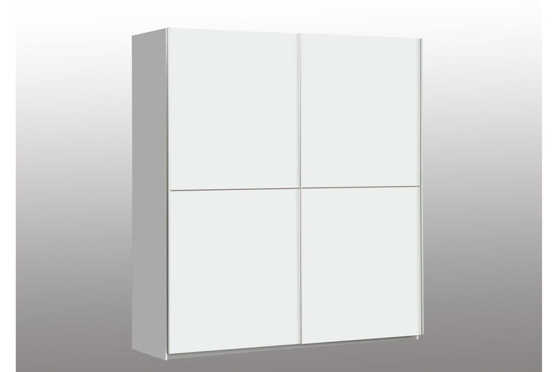 Slosser Garderob 170x191 cm - Extra Vit - Förvaring - Klädförvaring - Garderob & garderobssystem
