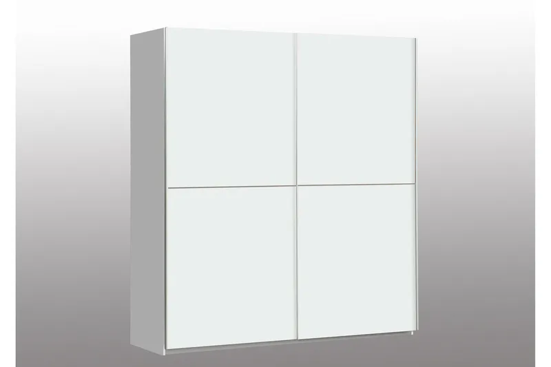 Slosser Garderob 170x191 cm - Extra Vit - Förvaring - Klädförvaring - Garderob & garderobssystem