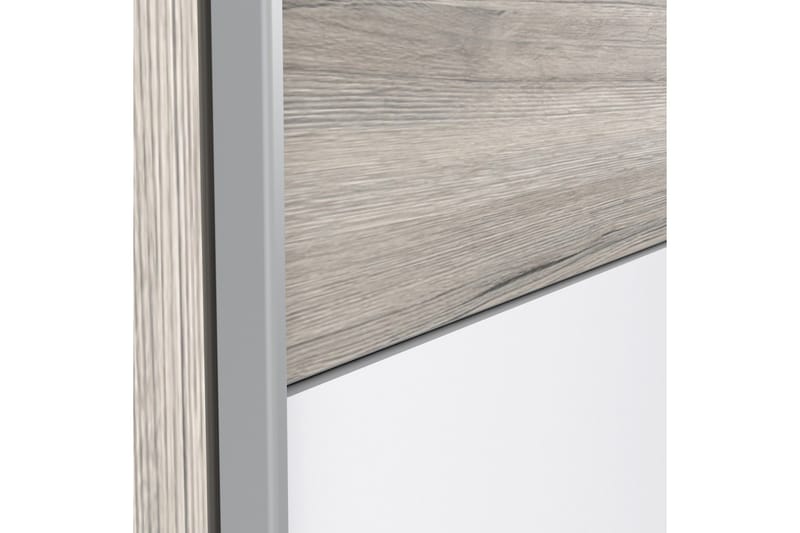 Slosser Garderob 170x191 cm - Ljusbrun - Förvaring - Klädförvaring - Garderob & garderobssystem