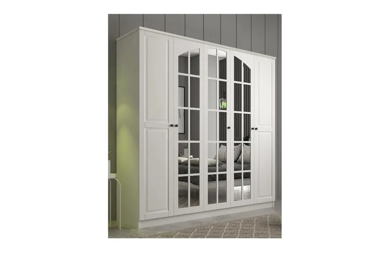 Sorrel Garderobsskåp 175x184 cm - Förvaring - Klädförvaring - Garderob & garderobssystem - Klädskåp & fristående garderob