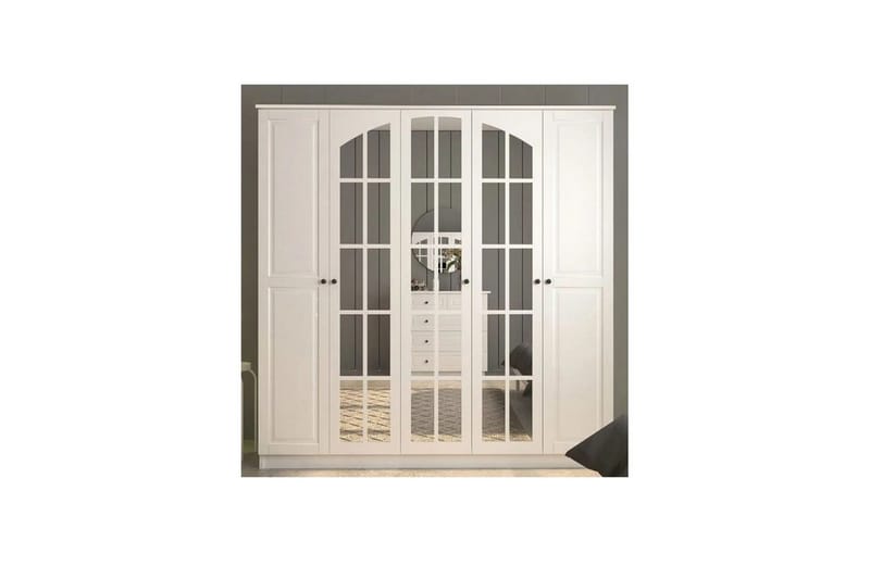 Sorrel Garderobsskåp 175x184 cm - Förvaring - Klädförvaring - Garderob & garderobssystem - Klädskåp & fristående garderob