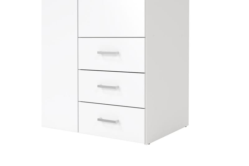 Space Garderob 116x200 cm - Vit - Förvaring - Klädförvaring - Garderob & garderobssystem