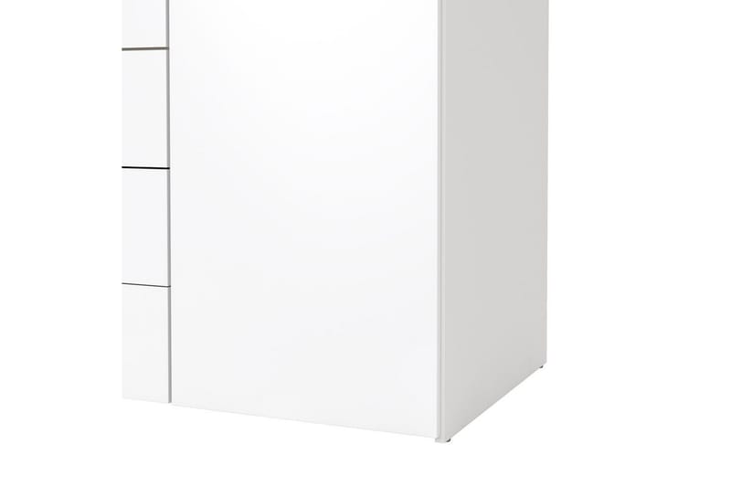 Space Garderob 154x200 cm - Vit - Förvaring - Klädförvaring - Garderob & garderobssystem
