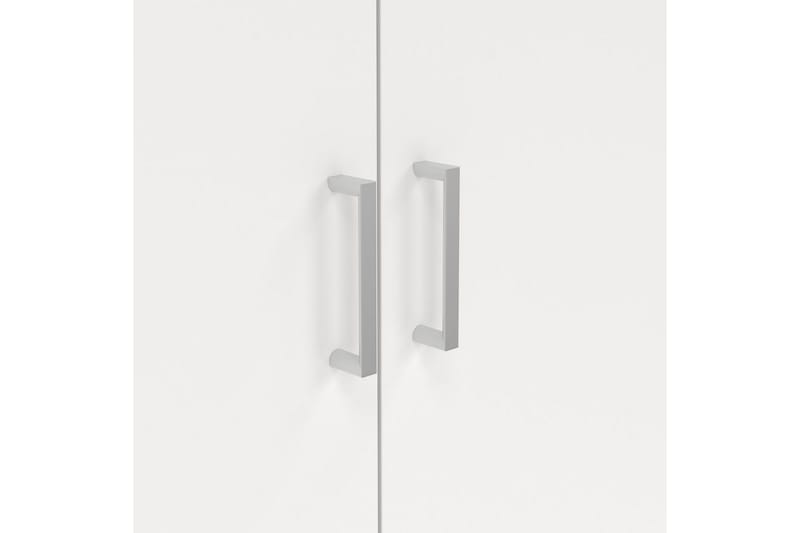 Space Garderob 154x200 cm - Vit - Förvaring - Klädförvaring - Garderob & garderobssystem