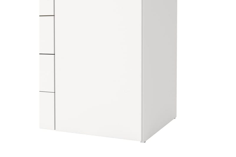 Space Garderob 154x200 cm - Vit - Förvaring - Klädförvaring - Garderob & garderobssystem