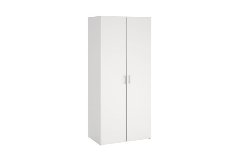 Space Garderob 78x175 cm - Vit - Förvaring - Klädförvaring - Garderob & garderobssystem