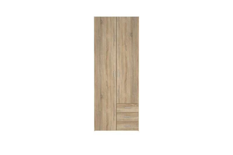 Space Garderob 78x200 cm - Natur - Förvaring - Klädförvaring - Garderob & garderobssystem