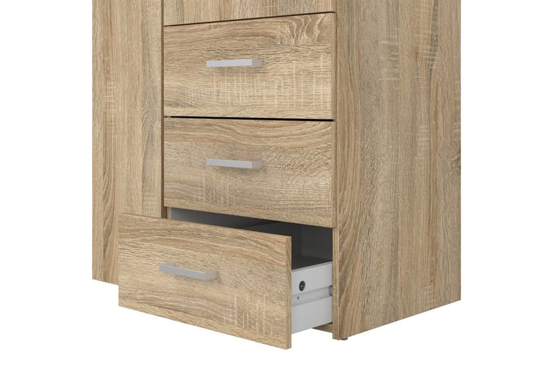 Space Garderob 78x200 cm - Natur - Förvaring - Klädförvaring - Garderob & garderobssystem