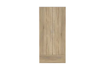 Space Garderobdsskåp 79x170 cm - Natur - Förvaring - Klädförvaring - Garderob & garderobssystem - Klädskåp & fristående garderob