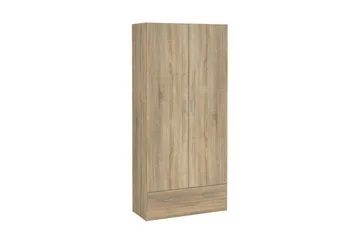 Space Garderobdsskåp 79x170 cm - Natur - Förvaring - Klädförvaring - Garderob & garderobssystem - Klädskåp & fristående garderob