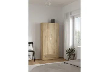Space Garderobdsskåp 79x170 cm - Natur - Förvaring - Klädförvaring - Garderob & garderobssystem - Klädskåp & fristående garderob