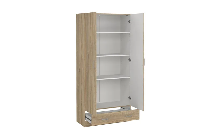Space Garderobdsskåp 79x170 cm - Natur - Förvaring - Klädförvaring - Garderob & garderobssystem - Klädskåp & fristående garderob