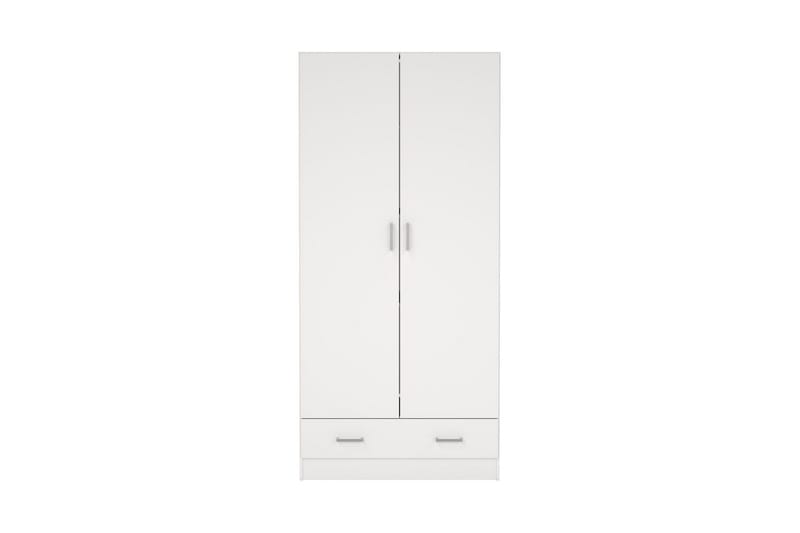 Space Garderobdsskåp 79x170 cm - Vit - Förvaring - Klädförvaring - Garderob & garderobssystem - Klädskåp & fristående garderob