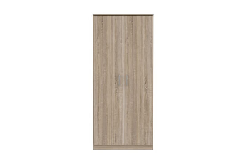 Steppello Garderob 82x185 cm - Brun - Förvaring - Klädförvaring - Garderob & garderobssystem