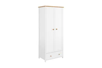 Story Garderob 85x52x196 cm - Vit - Förvaring - Klädförvaring - Garderob & garderobssystem