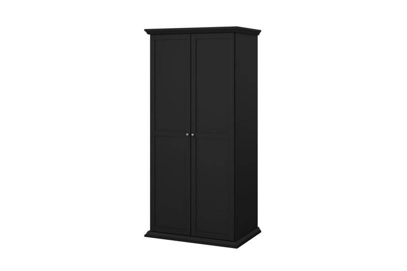 Suneta Garderob 96x200 cm - Svart - Förvaring - Klädförvaring - Garderob & garderobssystem