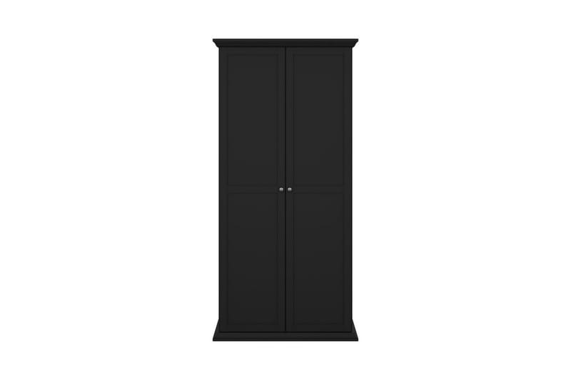 Suneta Garderob 96x200 cm - Svart - Förvaring - Klädförvaring - Garderob & garderobssystem