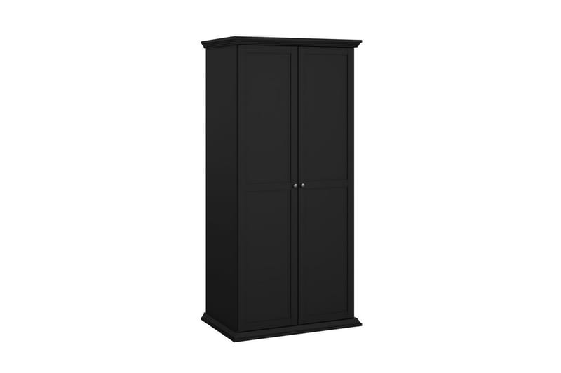 Suneta Garderob 96x200 cm - Svart - Förvaring - Klädförvaring - Garderob & garderobssystem