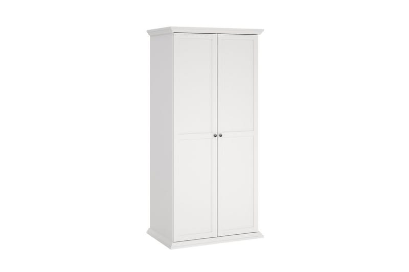 Suneta Garderob 96x200 cm - Vit - Förvaring - Klädförvaring - Garderob & garderobssystem