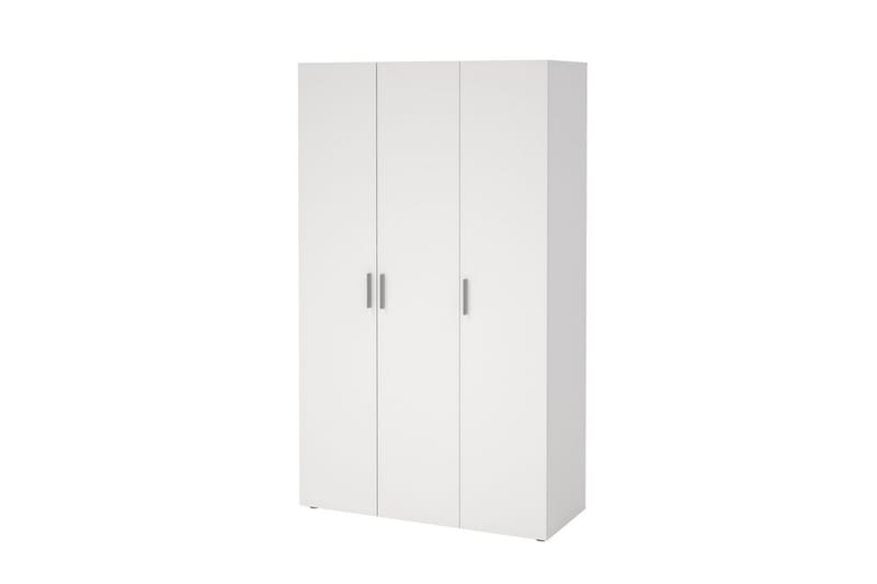 Suntia Garderob 118x201 cm - Vit - Förvaring - Klädförvaring - Garderob & garderobssystem