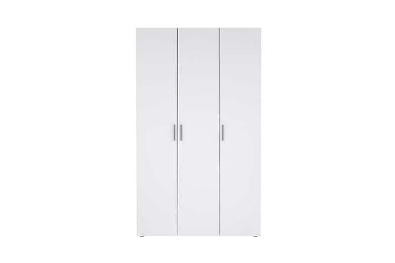Suntia Garderob 118x201 cm - Vit/Natur - Förvaring - Klädförvaring - Garderob & garderobssystem