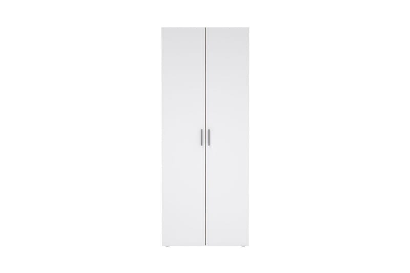 Suntia Garderob 79x201 cm - Vit - Förvaring - Klädförvaring - Garderob & garderobssystem