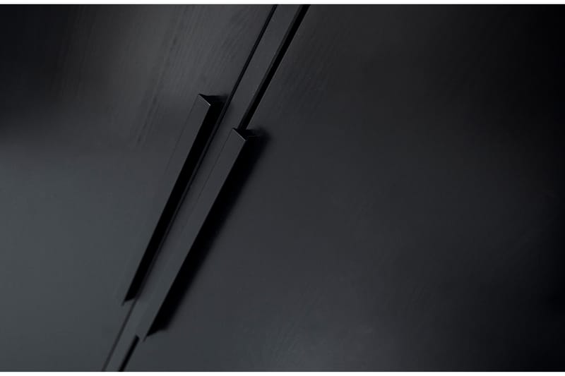 Swichor Garderob 180 cm - Svart - Förvaring - Klädförvaring - Garderob & garderobssystem