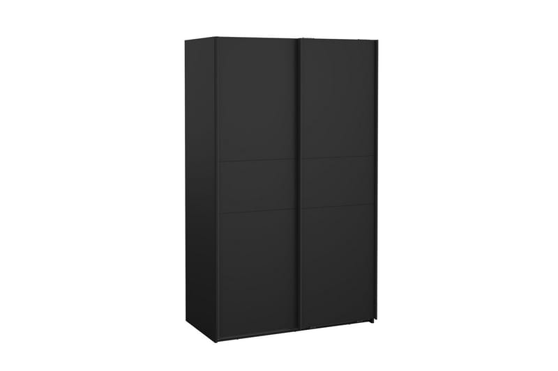 Takeru Garderob 119x200 cm - Svart - Förvaring - Klädförvaring - Garderob & garderobssystem