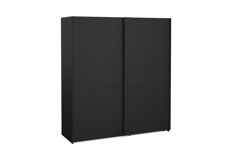 Takeru Garderob 179x200 cm - Svart - Förvaring - Klädförvaring - Garderob & garderobssystem