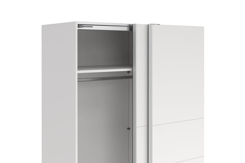 Takeru Garderob 179x200 cm - Vit - Förvaring - Klädförvaring - Garderob & garderobssystem