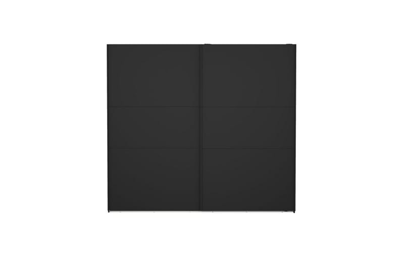 Takeru Garderob 244x221 cm - Svart - Förvaring - Klädförvaring - Garderob & garderobssystem