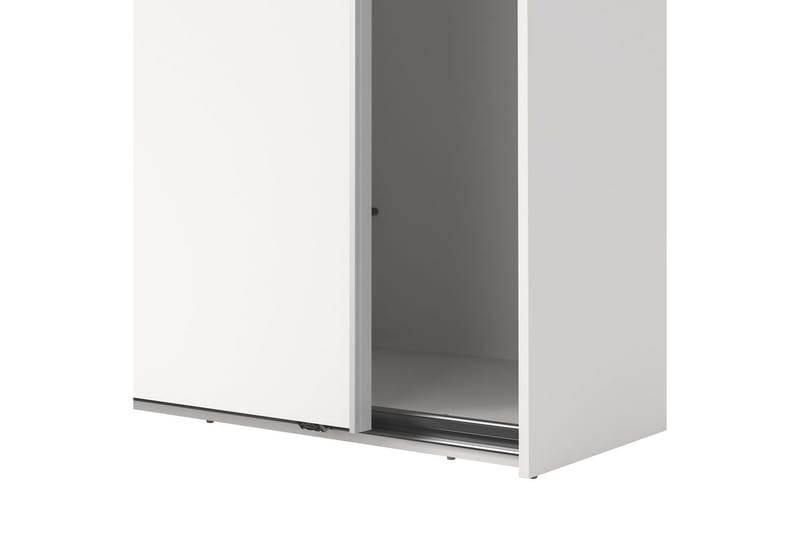 Takeru Garderob 244x221 cm - Vit - Förvaring - Klädförvaring - Garderob & garderobssystem