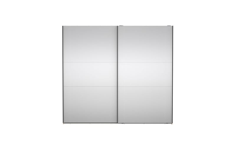 Takeru Garderob med Spegel 244x220 cm - Natur - Förvaring - Klädförvaring - Garderob & garderobssystem