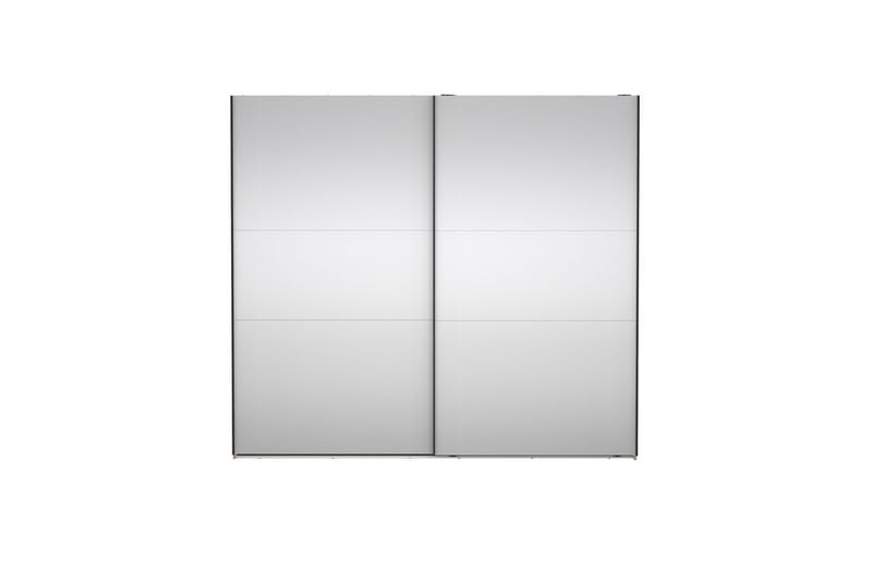 Takeru Garderob med Spegel 244x220 cm - Natur - Förvaring - Klädförvaring - Garderob & garderobssystem