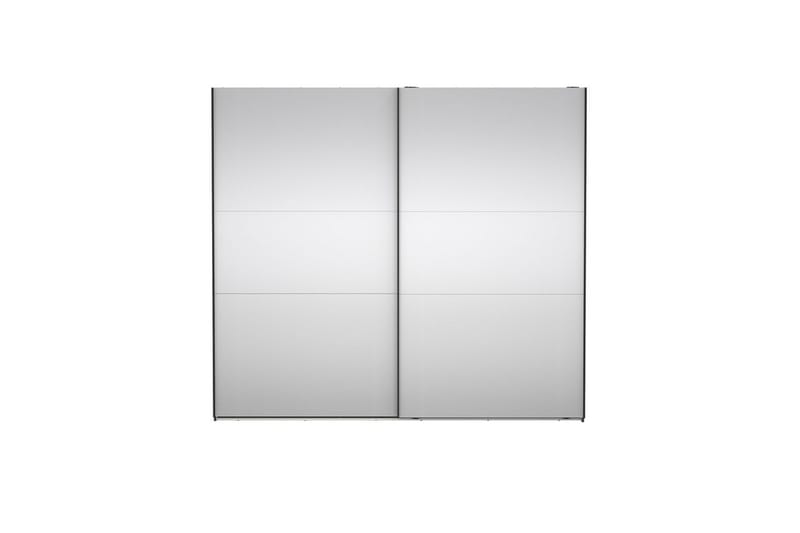 Takeru Garderob med Spegel 244x220 cm - Svart - Förvaring - Klädförvaring - Garderob & garderobssystem