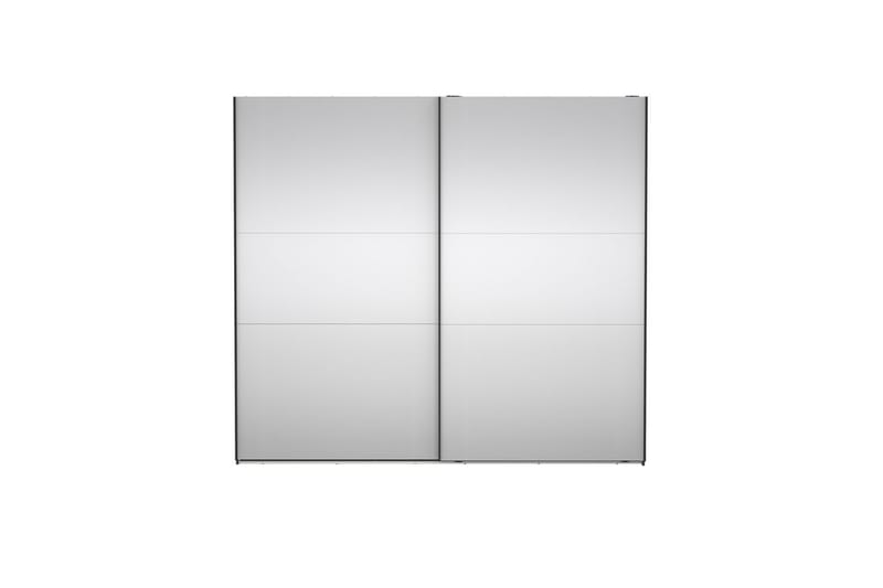 Takeru Garderob med Spegel 244x220 cm - Svart - Förvaring - Klädförvaring - Garderob & garderobssystem